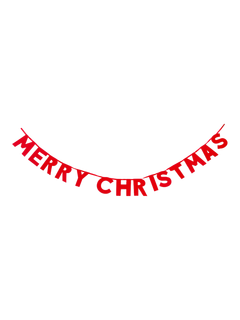 Talking Tables Merry Christmas Paper Garland, L2m