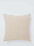 John Lewis Rib Weave Cushion, Grey