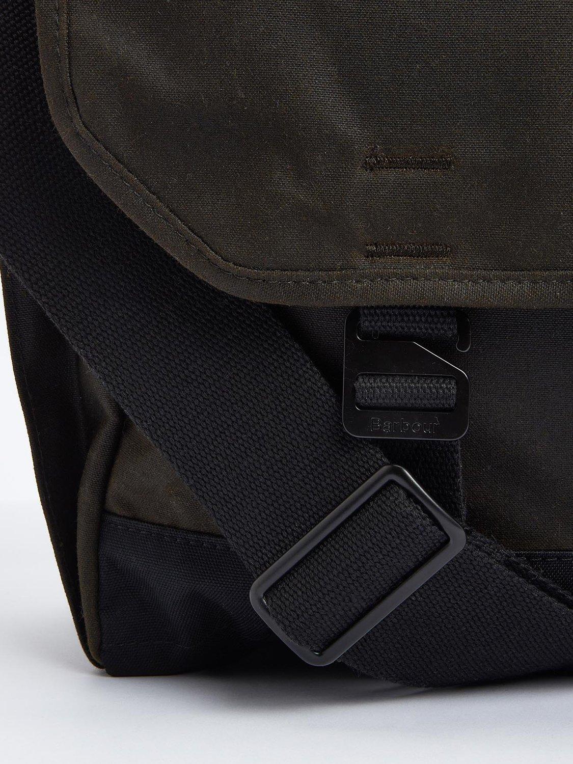 Product image 5 of 6, which shows Field Wax Messenger Bag, Olive