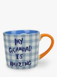 Eleanor Bowmer 'My Grandad Is Amazing' Bone China Mug, 300ml