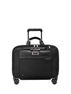 Briggs & Riley Large Spinner Briefcase, 28L, Black, Black