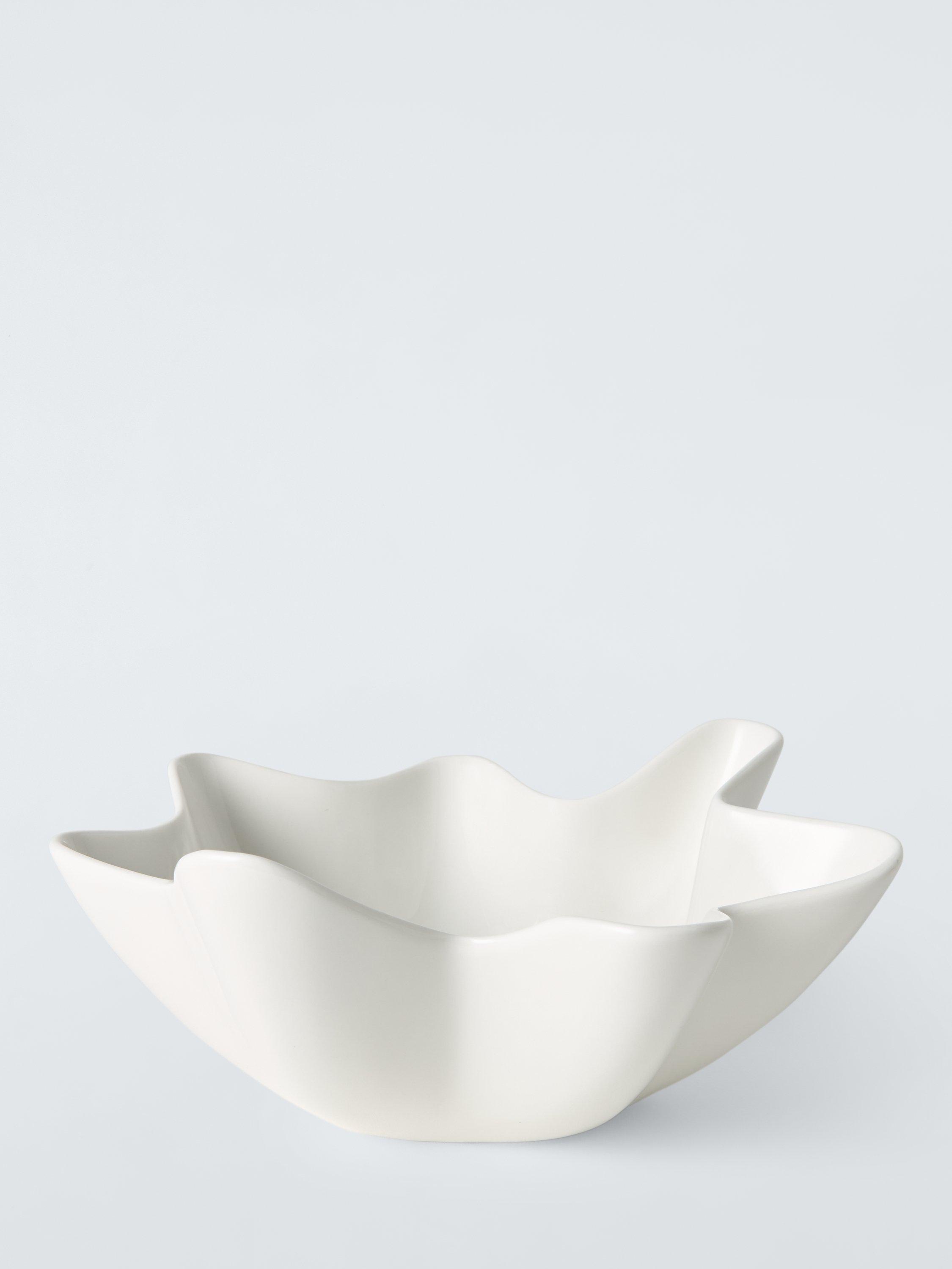 John Lewis X Collagerie Fine China Bowl, 29cm, White