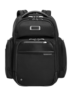 Briggs & Riley Large Cargo Backpack, Black, Black