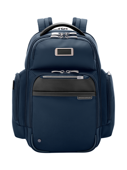 Briggs & Riley Medium Cargo Backpack, Black, Navy
