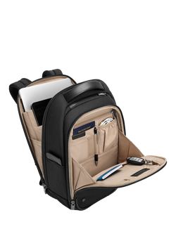 Briggs & Riley Slim Backpack, Black - view 2, Black
