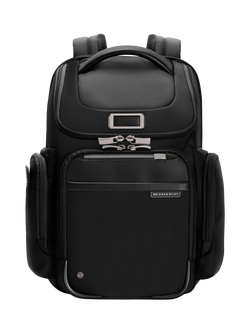 Briggs & Riley Widemouth Backpack, Black, Black