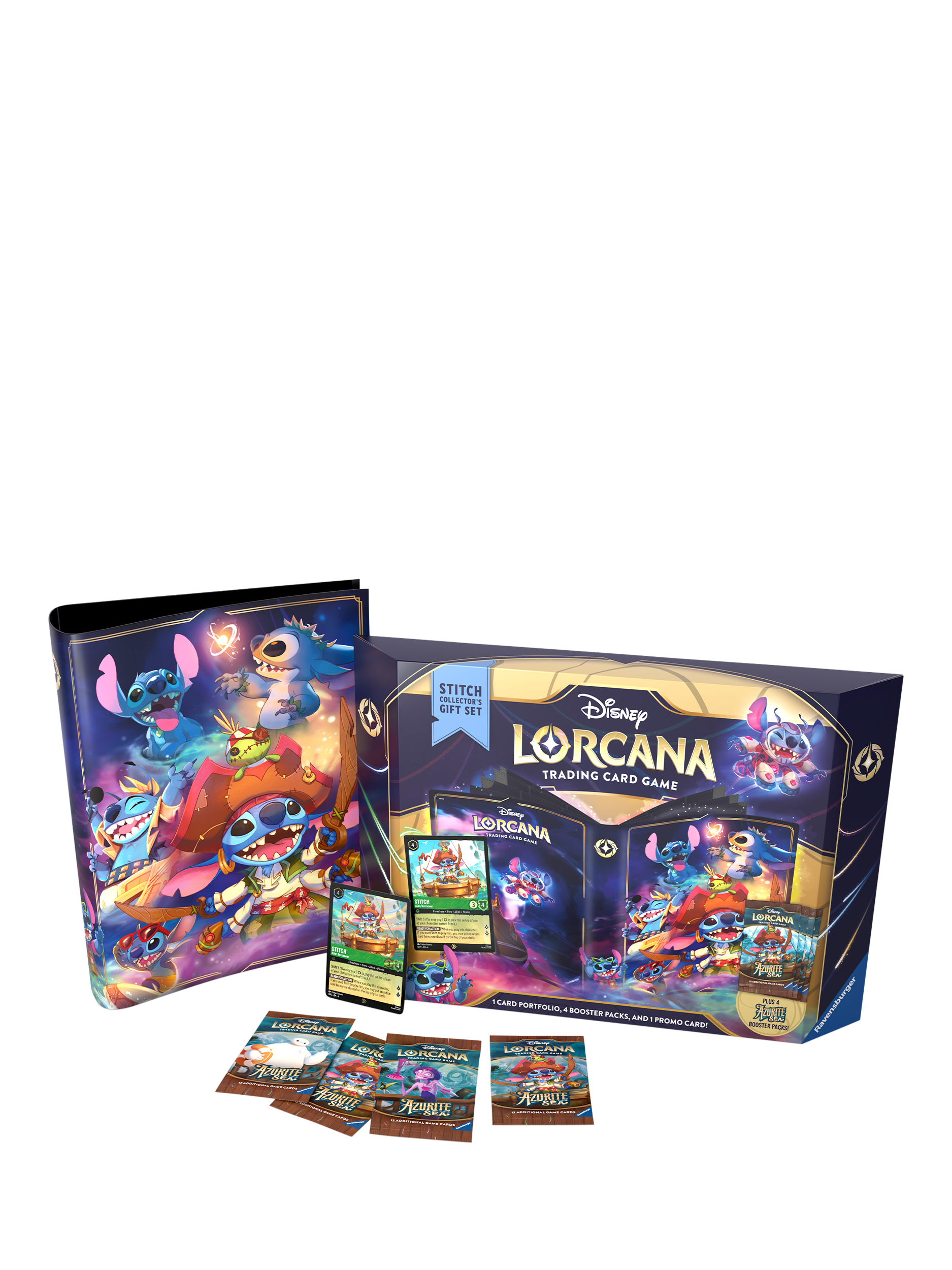 Ravensburger Disney Lorcana Trading Card Game Stitch Collector's Gift Set
