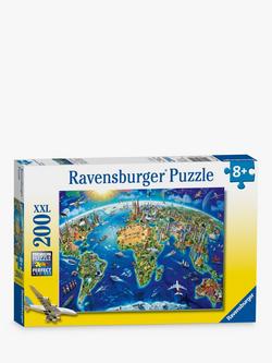 Ravensburger World Landmarks XXL Jigsaw Puzzle, 200 Piece, Multi