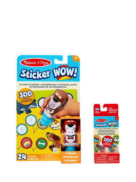 Melissa & Doug Sticker WOW!™ Dog Bundle, Multi