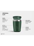 Chilly's Original Double Wall Insulated Travel Mug, 340ml, Pastel Pink