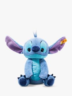 Steiff Disney Stitch Plush Soft Toy, 22cm, Blue, Multi