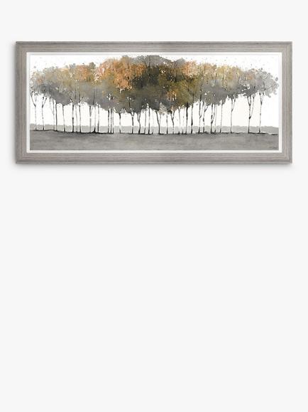 John Lewis Adelene Fletcher 'Embellished Chorus Line' Framed Print, 58 x 120cm, Multi, Multi