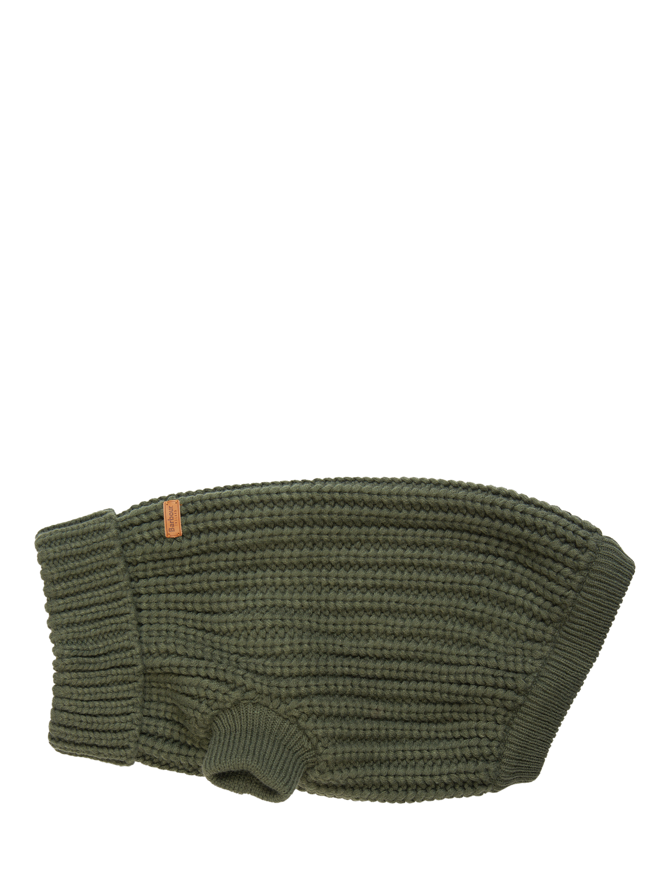 Barbour Saltburn Dog Jumper,Olive, Large
