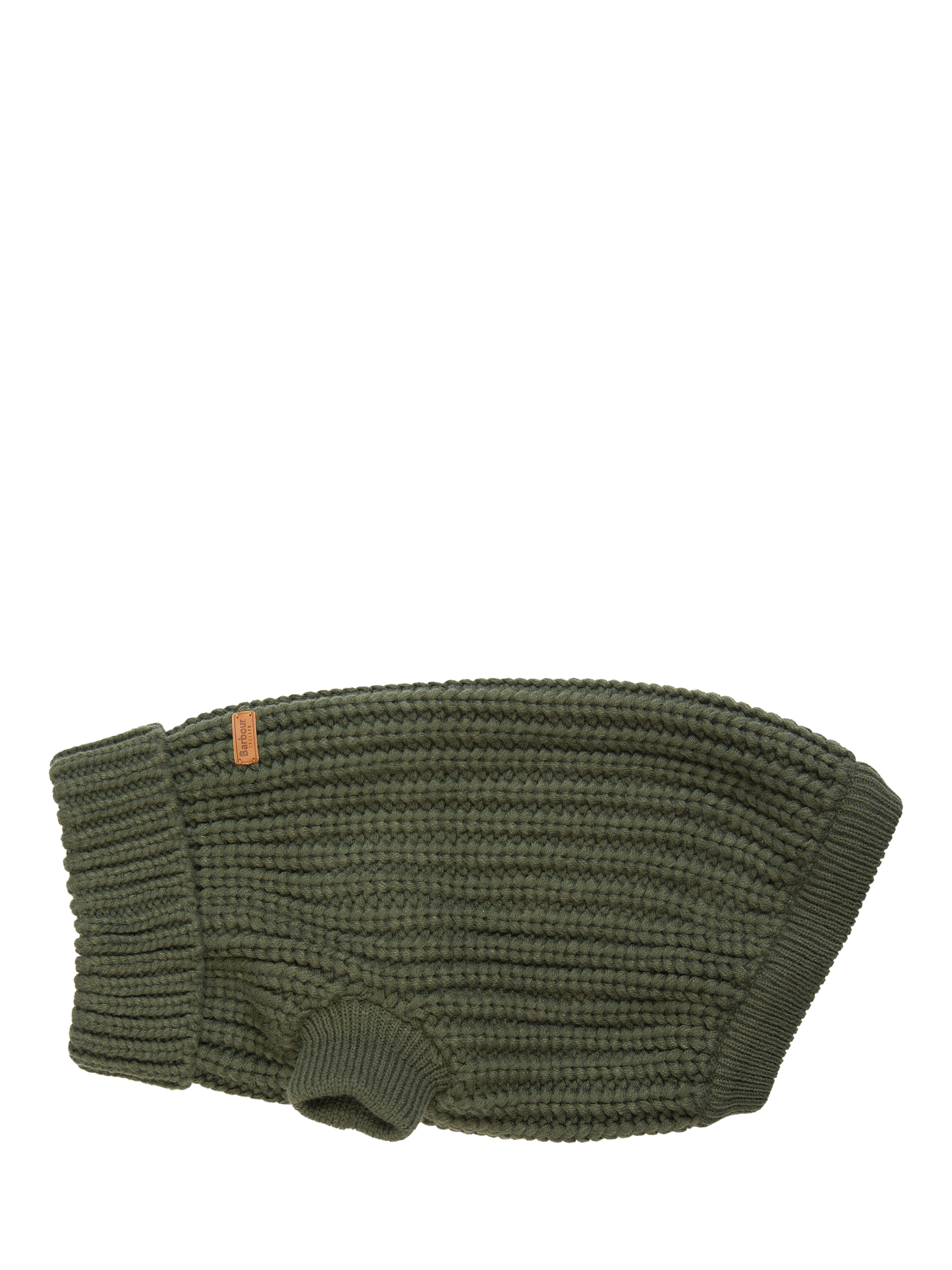 Barbour Saltburn Dog Jumper, Olive, Small