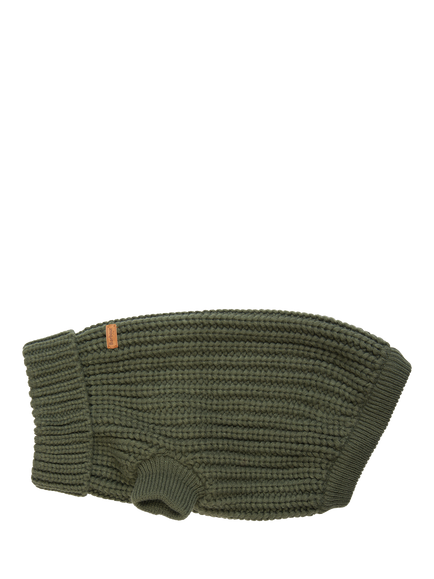 Barbour Saltburn Dog Jumper, Olive, Small, Olive