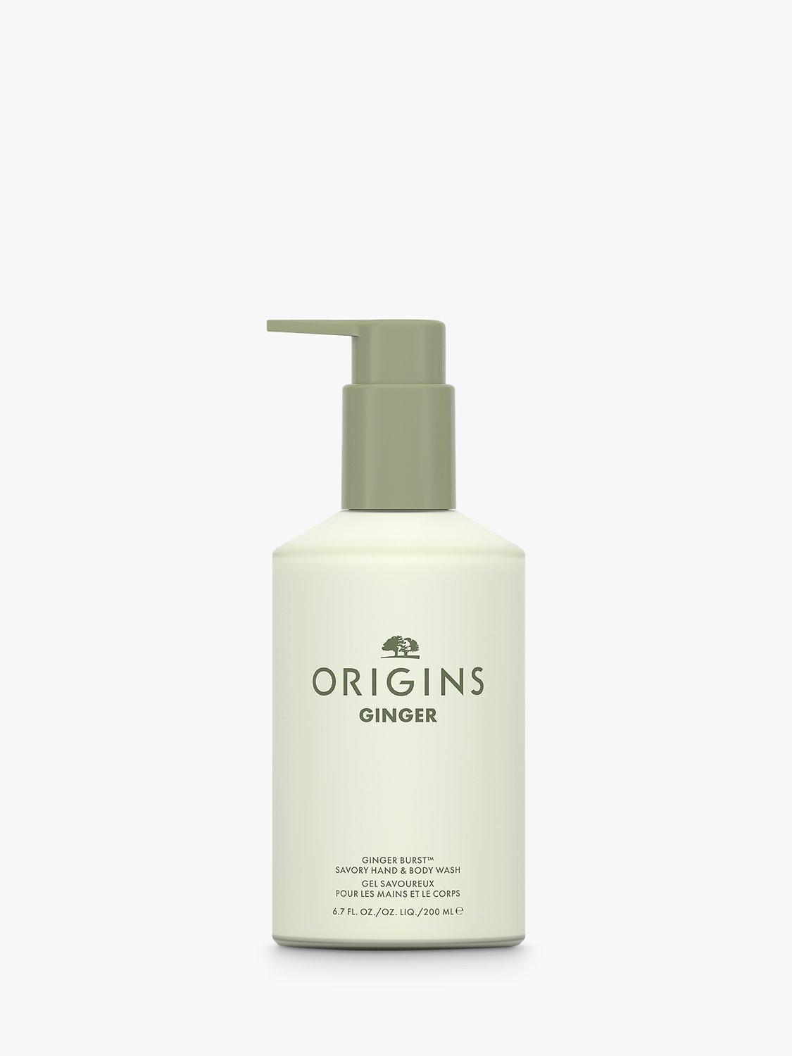 Product image 1 of 3, which shows Origins Ginger Burst Savory Hand & Body Wash, 200ml