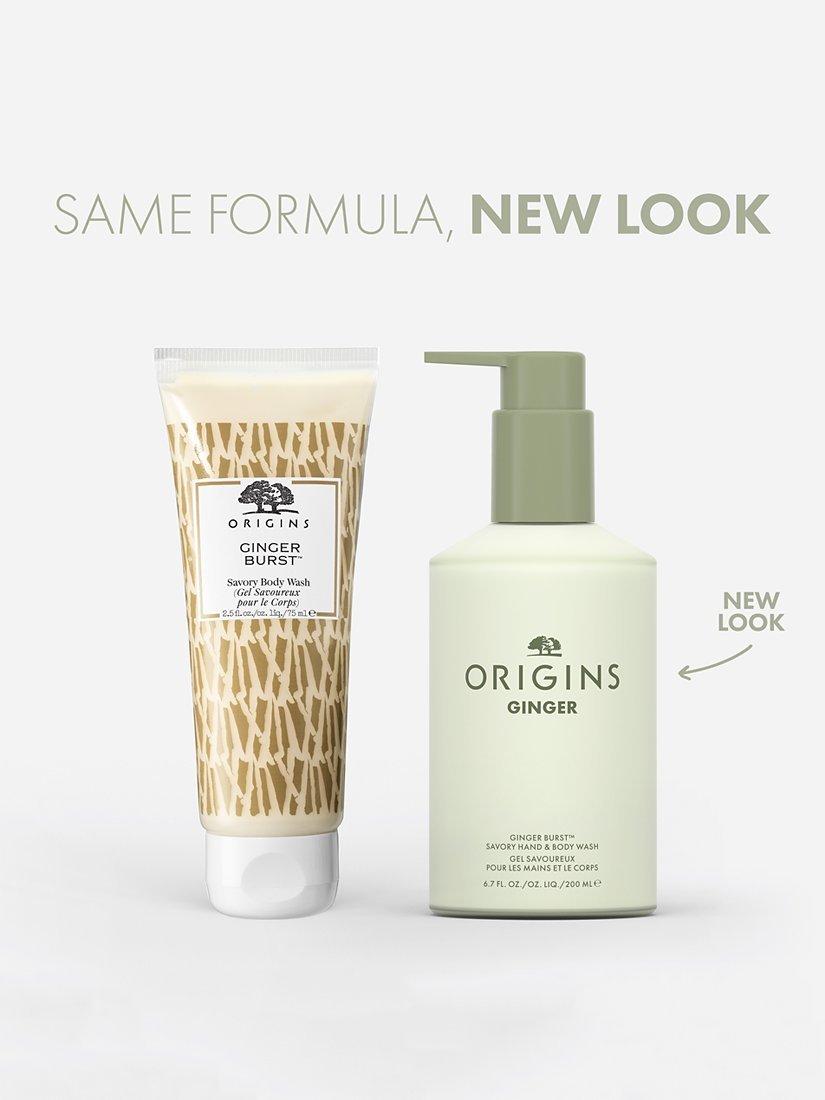 Product image 3 of 3, which shows Origins Ginger Burst Savory Hand & Body Wash, 200ml