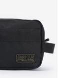 Barbour Knockhill Essential Wash Bag, Black