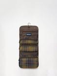 Barbour Tartan Hanging Wash Bag, Multi