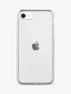 QDOS Hybrid Case for iPhone SE, Clear