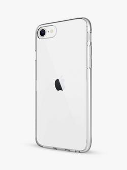 QDOS Hybrid Case for iPhone SE, Clear - view 2, Clear