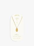 Katie Loxton Waterproof Zodiac Necklace, Gold, Aries