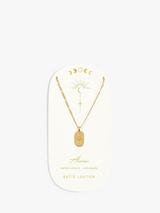 Leah Alexandra Moonstone Heart Pendant Necklace, Gold