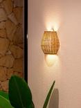 Newgarden Saona Remote Control Outdoor Wall Light, Natural
