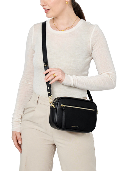 Katie Loxton Hallie Crossbody Bag - view 2, Black