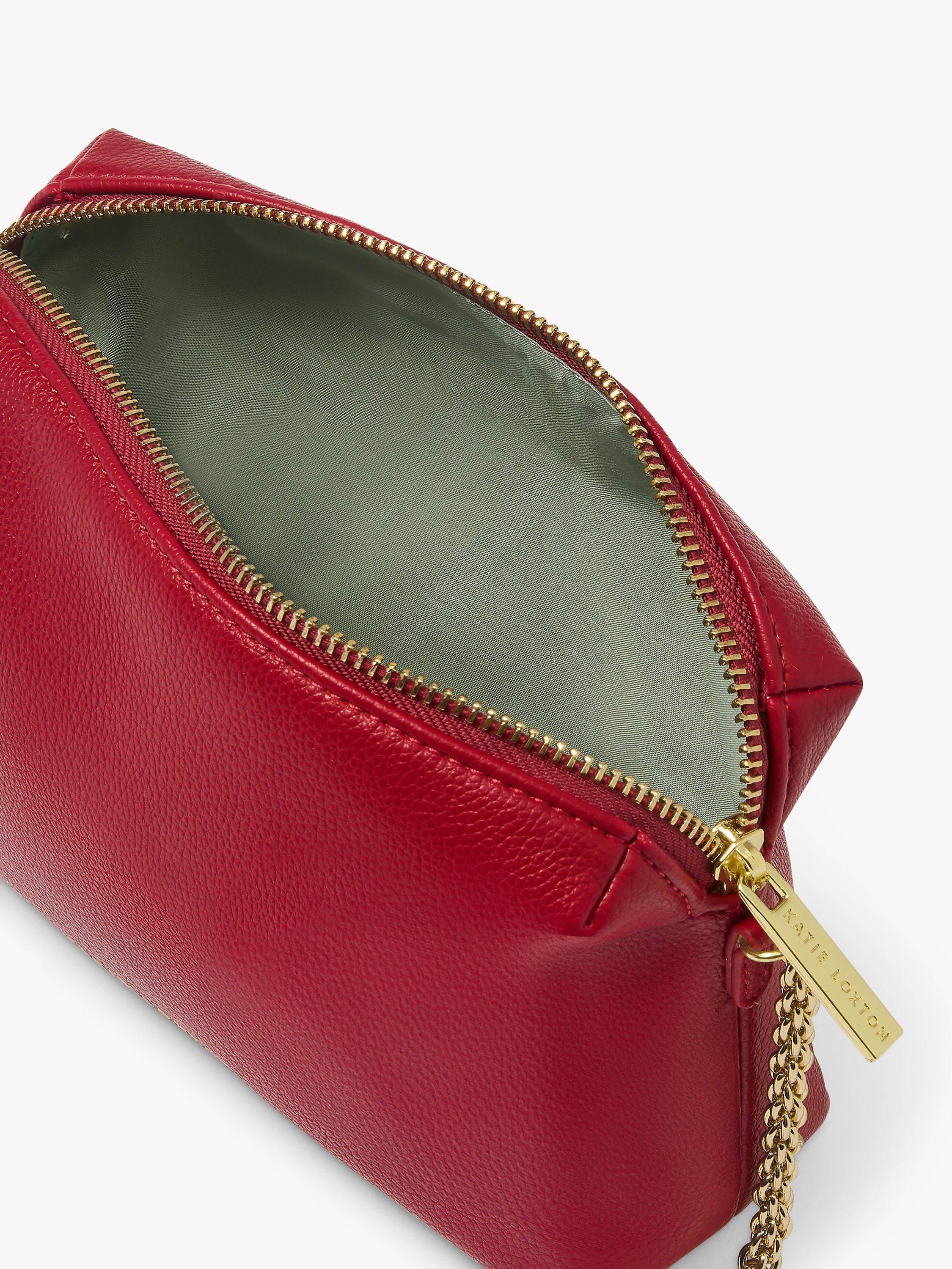 Product image 2 of 4, which shows Katie Loxton Margot Mini Crossbody Bag, Red