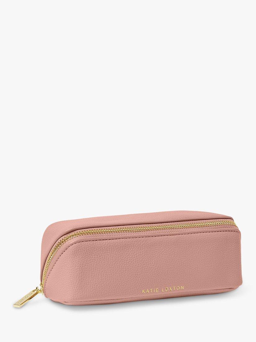 Katie Loxton Lay Flat Make Up Bag Pink