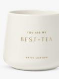 Katie Loxton Best-Tea Ceramic Mug, Red