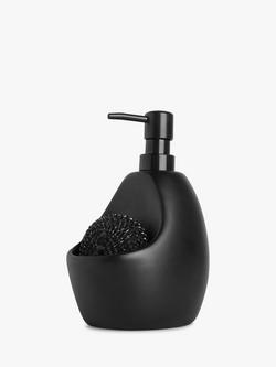 Umbra Joey Soap Pump and Scrubby, Black