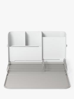 Umbra Sling Folding Dish Rack, White - view 2, White