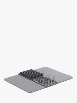 Umbra UDry Peg Drying Rack with Mat, Charcoal, Charcoal