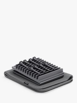 Umbra UDry Peg Drying Rack with Mat, Charcoal - view 2, Charcoal