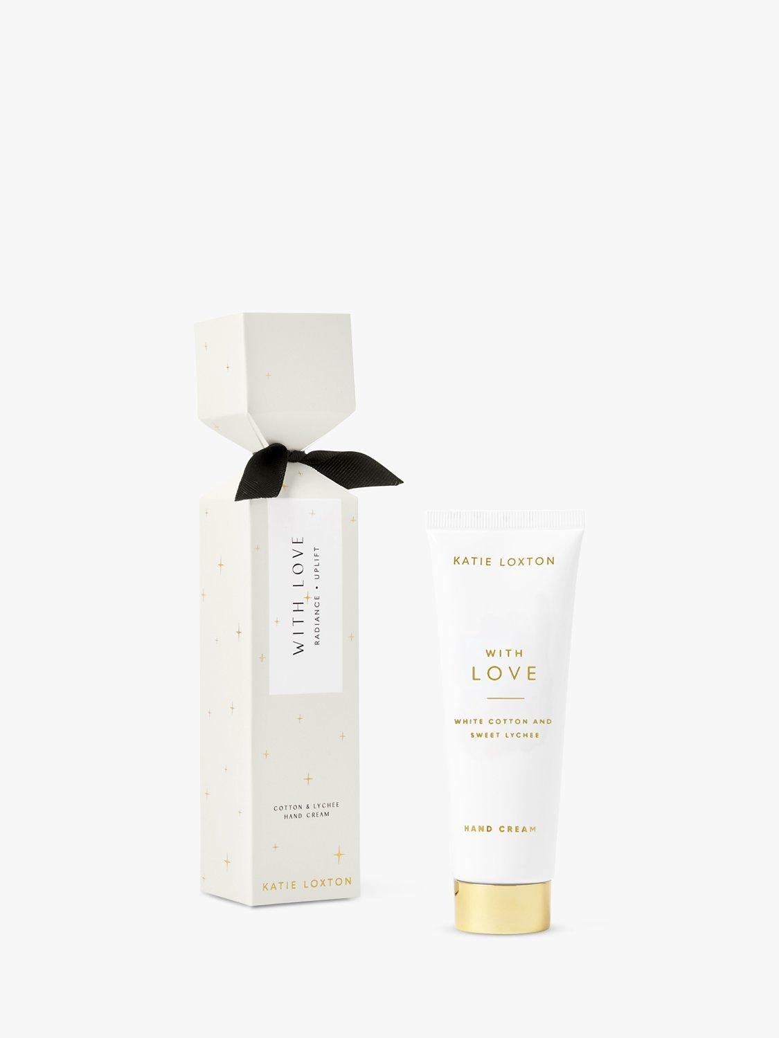 Product image 1 of 3, which shows Katie Loxton With Love Almond & Vanilla Hand Cream Cracker