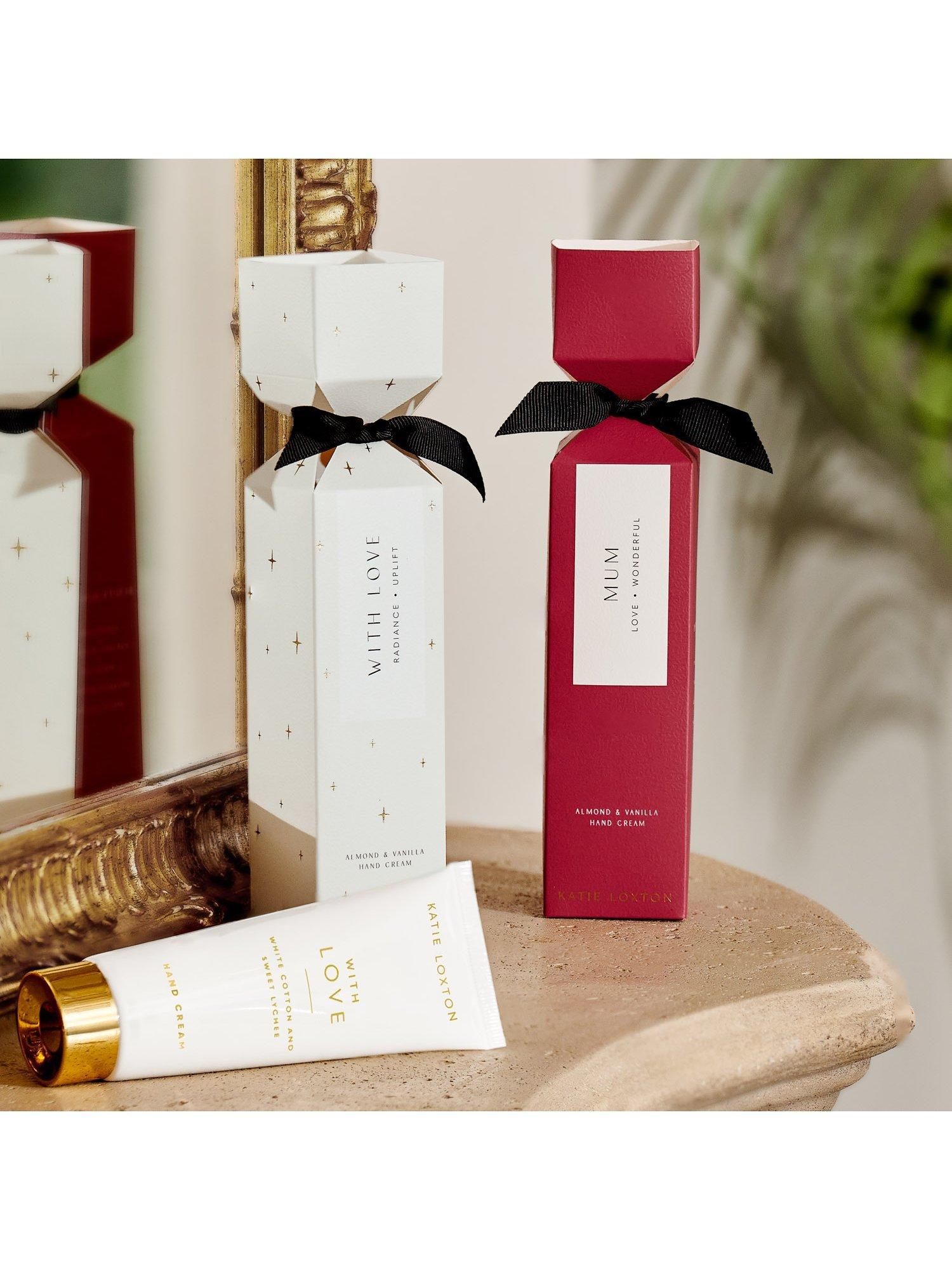 Product image 2 of 3, which shows Katie Loxton With Love Almond & Vanilla Hand Cream Cracker
