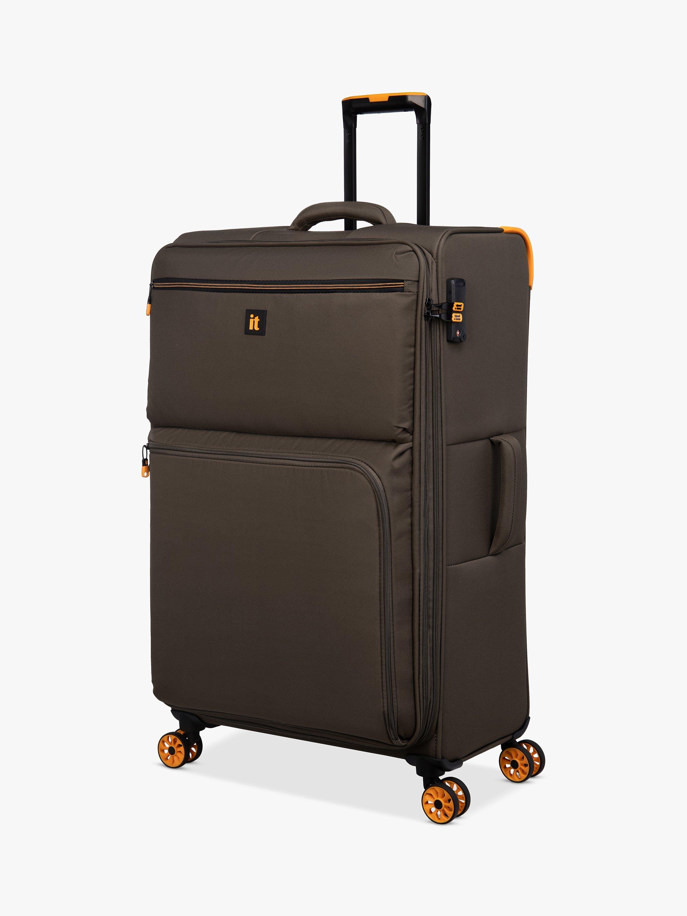 it luggage Compartment 8-Wheel 81cm Expandable Large Suitcase, Falcon Haze