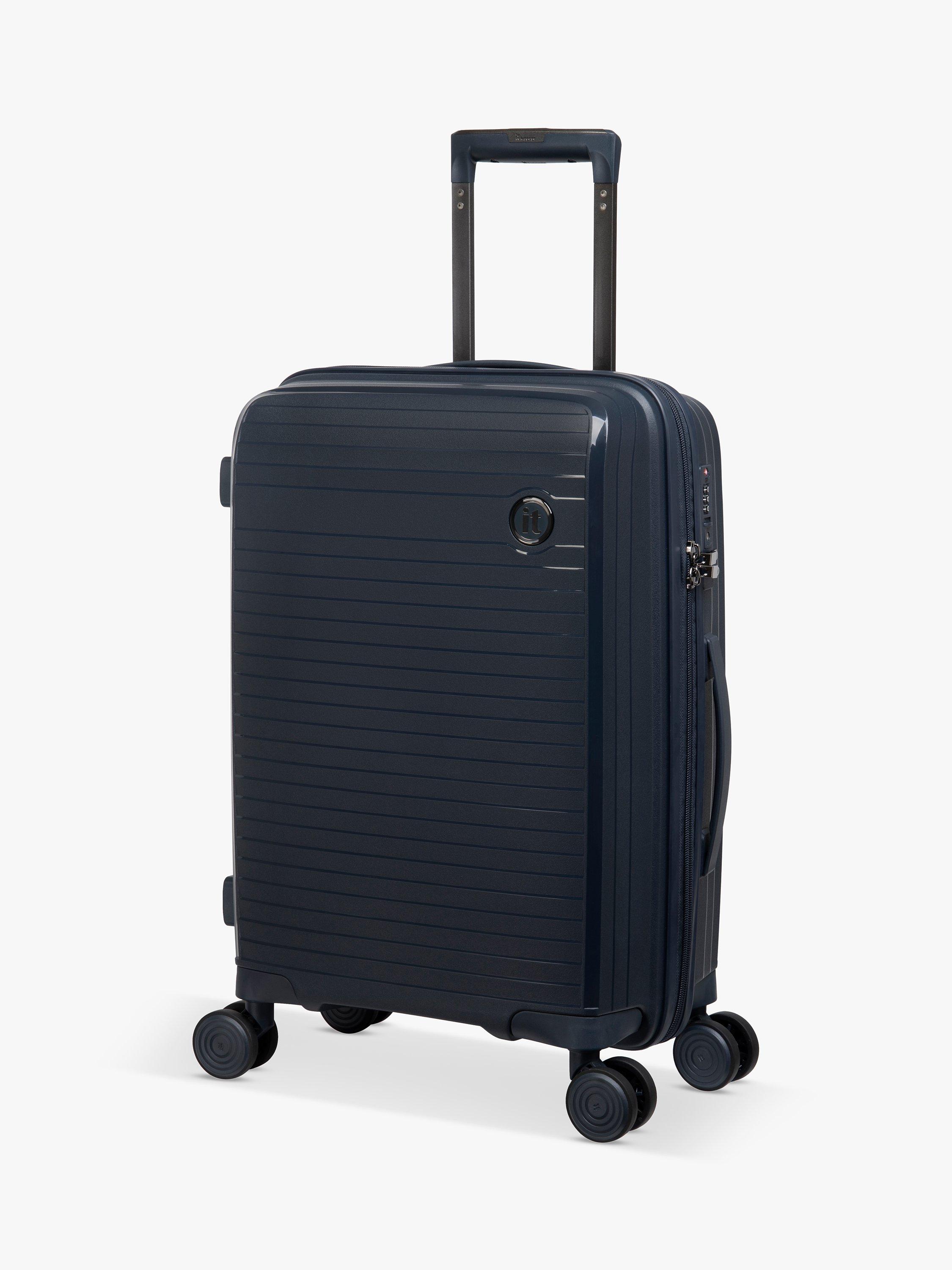 it luggage Spontaneous 8-Wheel 55.5cm Expandable Cabin Case, Blueberry