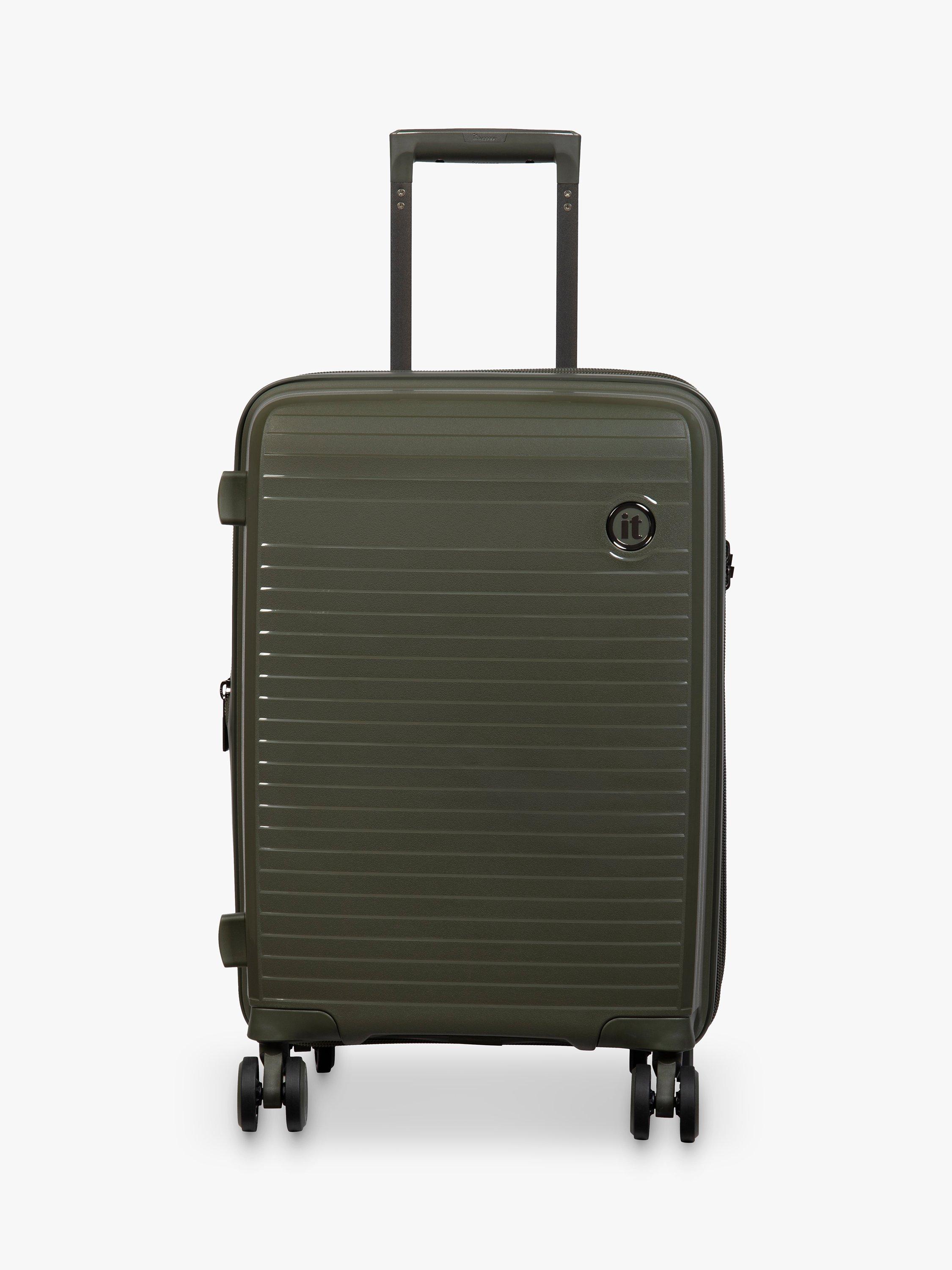 it luggage Spontaneous 8-Wheel 55.5cm Expandable Cabin Case, Olive Night
