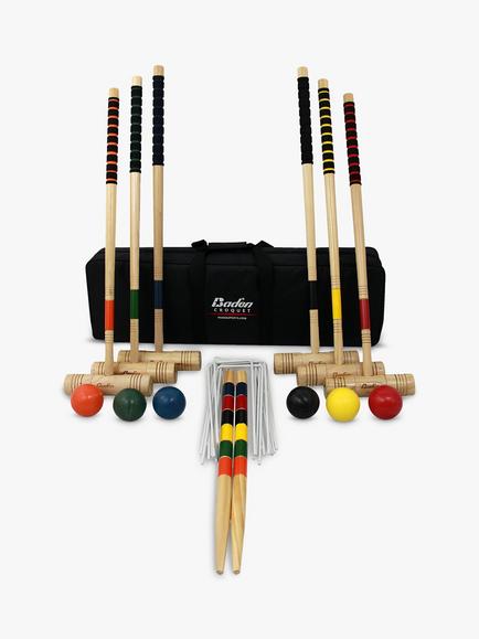 Baden Champions Croquet Set, Black