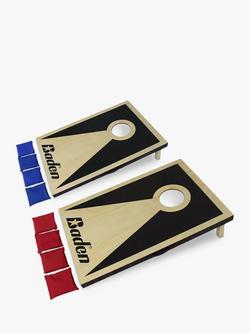 Baden Pro Series Cornhole Set, Black/Red/Blue, Black/Red/Blue