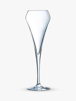 Chef&Sommelier Open Up Crystal Glass Champagne & Sparkling Wine Flute, Set of 6, 200ml, Clear, 