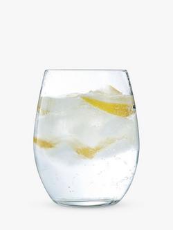 Luminarc Menades Tumbler Glass, Set of 4, 360ml, Clear - view 2, Clear