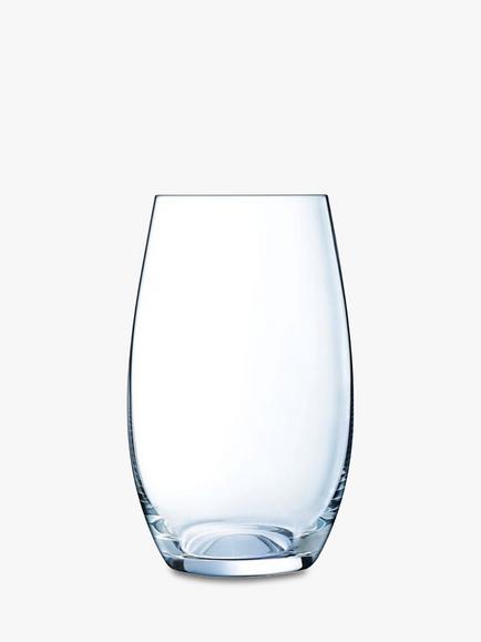 Luminarc Menades Highball Glass, Set of 4, 400ml, Clear, Clear