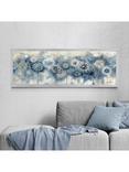 John Lewis Catherine Stephenson 'Blue Dandelion' Framed Print, 44.5 x 124.5cm