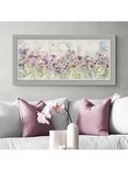 John Lewis Catherine Stephenson 'Meadow Of Wild Flowers' Embellished Framed Print, 63 x 129cm, Multi