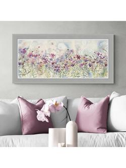 John Lewis Catherine Stephenson 'Meadow Of Wild Flowers' Embellished Framed Print, 63 x 129cm, Multi - view 2, Multi