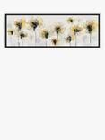 John Lewis Green Lili 'Fields Of Gold' Framed Canvas Print, 44 x 124cm, Yellow/Multi